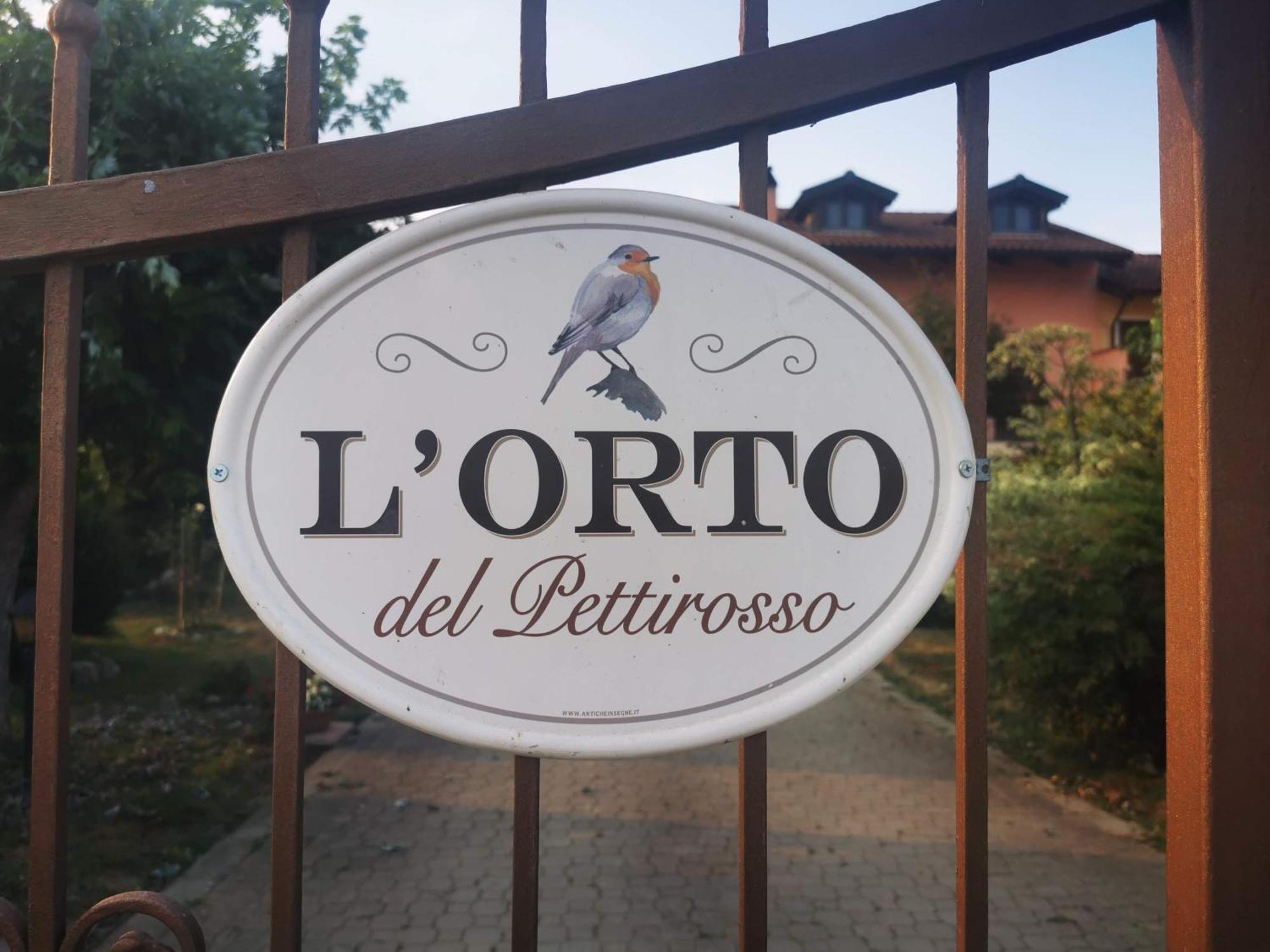 Orto Del Pettirosso Apartman Front Kültér fotó